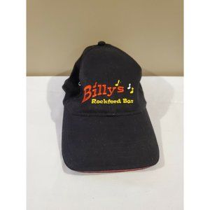 Billy's Rockford Bar Black 100% Cotton Ball Cap
